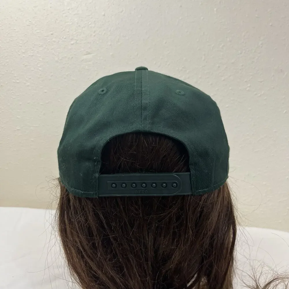 Madhappy Embroidered Logo Snapback Hat Unisex Adjustable Baseball Cap Green